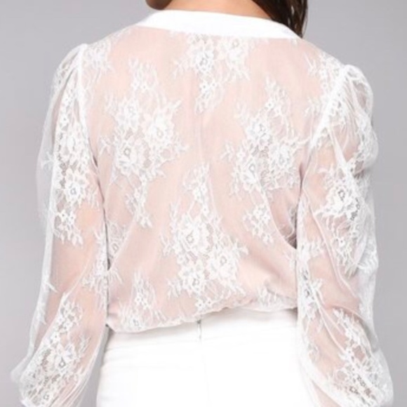 LACE BODYSUIT - Picture 8 of 8